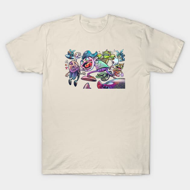 Epic Fight T-Shirt by BlueGlue